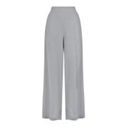 Katoenen broek met rechte pijp Alessia Santi , Gray , Dames