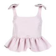 Elegante top in polyester mix Nina Ricci , Pink , Dames