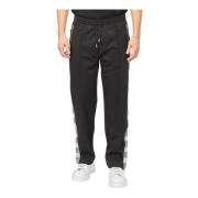 Zwarte broek met zijstreep Hugo Boss , Black , Heren