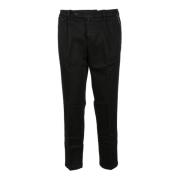 Casual katoenen broek Briglia , Black , Heren