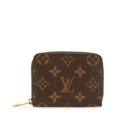 Pre-owned Canvas wallets Louis Vuitton Vintage , Brown , Dames