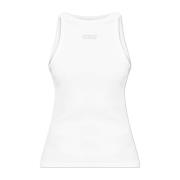 Geribbelde top Gestuz , White , Dames