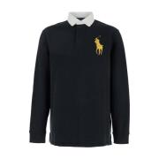 Zwarte Polo T-shirts en Polos Polo Ralph Lauren , Black , Heren