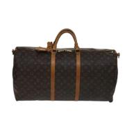 Pre-owned Canvas louis-vuitton-bags Louis Vuitton Vintage , Brown , Da...