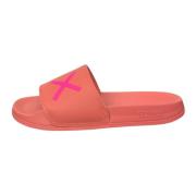 Dames Logo Slippers Sun68 , Pink , Dames