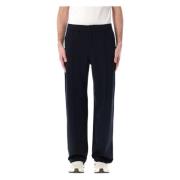 Navy Jersey Broek Modern Fit Emporio Armani , Blue , Heren