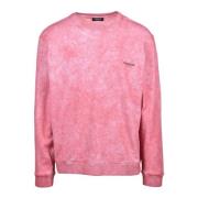 Katoenen Sweatshirt - Model: Felpa Dondup , Pink , Heren