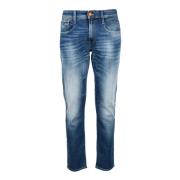 Stretch denim jeans Replay , Blue , Heren