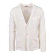 Tricot blazer met knoopsluiting Daniele Alessandrini , Beige , Heren