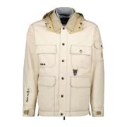 Katoenen Kelpius Beige Jas Moncler , Beige , Heren