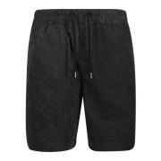 Zwarte Katoenen Shorts Maxe Collectie 2025 IRO , Black , Heren