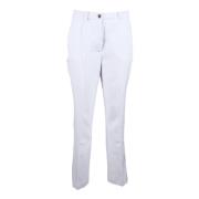 Stijlvolle Polyester Spandex Broek Guess , White , Dames