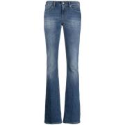 Lola Flared Jeans - Stijlvol en Trendy Dondup , Blue , Dames