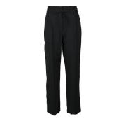 Klassieke hoge taille wijde broek Calvin Klein Jeans , Black , Dames