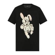 T-shirt met print PS By Paul Smith , Black , Heren