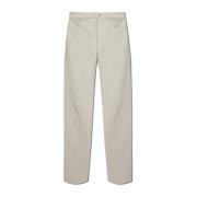 Tapered leg broek Theory , Beige , Heren