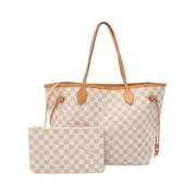 Pre-owned Canvas louis-vuitton-bags Louis Vuitton Vintage , White , Da...