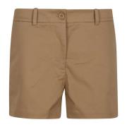 Casual Denim Shorts voor Vrouwen P.a.r.o.s.h. , Brown , Dames