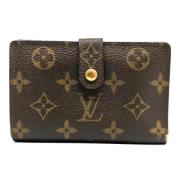 Pre-owned Canvas wallets Louis Vuitton Vintage , Brown , Dames