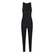 Jumpsuit met Dunne Bandjes Andamane , Black , Dames