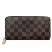 Pre-owned Canvas wallets Louis Vuitton Vintage , Brown , Dames