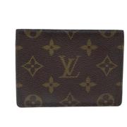 Pre-owned Canvas wallets Louis Vuitton Vintage , Brown , Dames