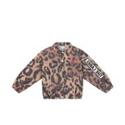 Kinderen Jaguar Geweven Jas Alix The Label , Brown , Dames