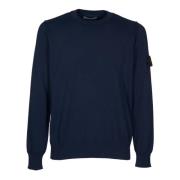 Blauwe Sweaters voor Mannen Stone Island , Blue , Heren