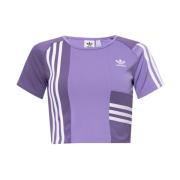 T-Shirts Adidas Originals , Purple , Dames