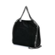 Zwarte Mini Falabella Tote Tas Stella McCartney , Black , Dames