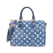 Pre-owned Denim louis-vuitton-bags Louis Vuitton Vintage , Blue , Dame...