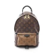 Pre-owned Canvas backpacks Louis Vuitton Vintage , Brown , Dames