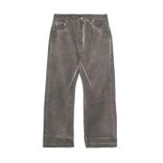 Donkere Schaduw Jeans Klassieke Vijf Zakken Rick Owens , Gray , Heren