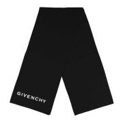 4G Sjaal Herfst-Winter Collectie 2024 Givenchy , Black , Unisex