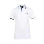 Gestreept poloshirt met S.Café® stof Hugo Boss , Beige , Heren