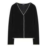 Korte Cardigan Trui Max Mara , Black , Dames