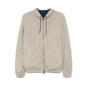 Licht Beige Ritsjas Herno , Beige , Heren