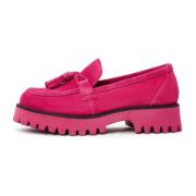 Platform Loafers Ksenia - Pink Cesare Gaspari , Pink , Dames