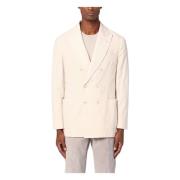 Dubbelborstig Jas Brunello Cucinelli , Beige , Heren