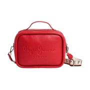 Stijlvolle Bassy Main Tas Pepe Jeans , Red , Dames