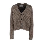 Stijlvolle Gebreide Collectie voor Jou Ami Paris , Brown , Dames