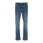 Stretch Denim Jeans voor Heren Boss , Blue , Heren