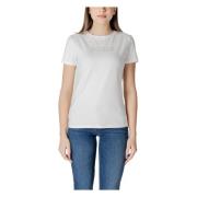 Witte korte mouw T-shirt Guess , White , Dames