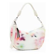 Stijlvolle Schoudertas met Rits Desigual , Multicolor , Dames