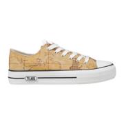 Sneakers met veters en rubberen zool Alviero Martini 1a Classe , Beige...