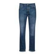 Denim Jeans voor stijlvolle outfits Brunello Cucinelli , Blue , Heren