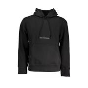 Moderne hoodie met fleece voering Calvin Klein , Black , Heren