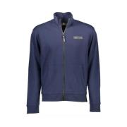 Blauw Katoenen Sweatshirt voor Mannen Plein Sport , Blue , Heren