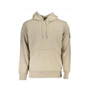 Gezellig Beige Hoodie van Katoen Calvin Klein , Beige , Heren