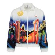 Witte Windjack Midnight Acropolis Casablanca , Multicolor , Heren